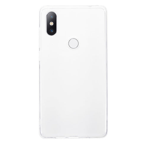 For Xiaomi Mi Mix 2s Transparent Soft TPU Phone Case Shockproof Ultra-Thin Back Cover