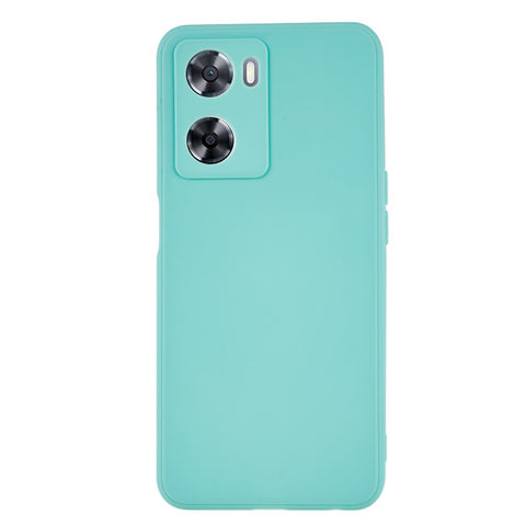 For Oppo A57 4G Straight Edge Soft TPU Case Precise Cutout Anti-scratch Phone Cover