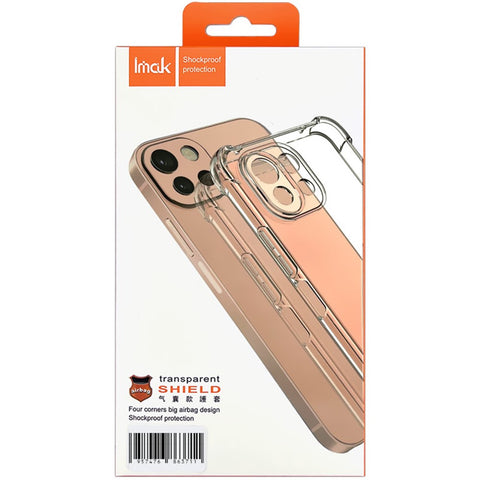 IMAK Phone Case for Huawei P60 Pro / P60 Anti-Shock Airbag Clear TPU Cell Phone Shell Cover