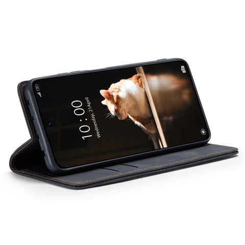 CASEME 013 Series For Xiaomi 13 5G PU Leather Stand Phone Case Protective Wallet Cover