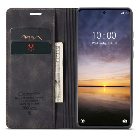 CASEME 013 Series For Xiaomi 13 Pro 5G Wallet Stand Phone Case Phone Leather Cover