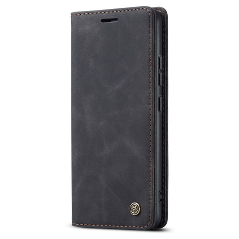 CASEME 013 Series For Xiaomi Redmi 12C 4G / 11A 4G Stand Phone Cover PU Leather Wallet Drop-proof Case