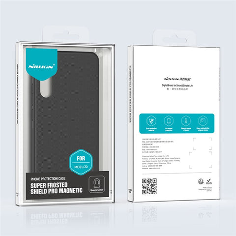 NILLKIN Frosted Shield Pro for Meizu 20 Magnetic Phone Case Anti-drop PC+TPU Phone Cover