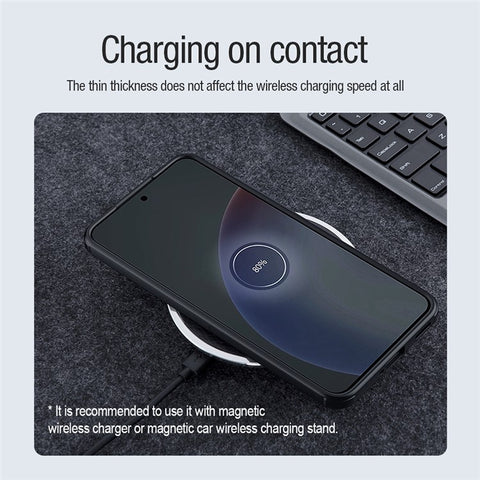 NILLKIN Frosted Shield Pro for Meizu 20 Magnetic Phone Case Anti-drop PC+TPU Phone Cover
