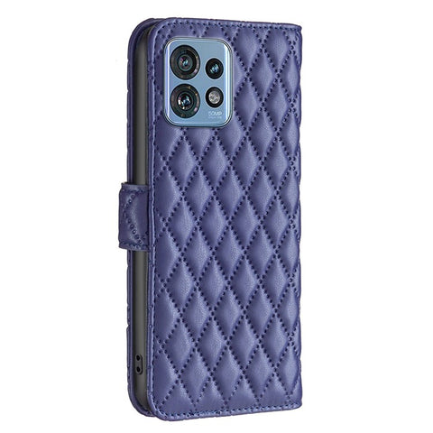 BINFEN COLOR BF Style-14 for Motorola Edge 40 Pro 5G / Moto X40 5G Phone Case Stand PU Leather Wallet Phone Cover
