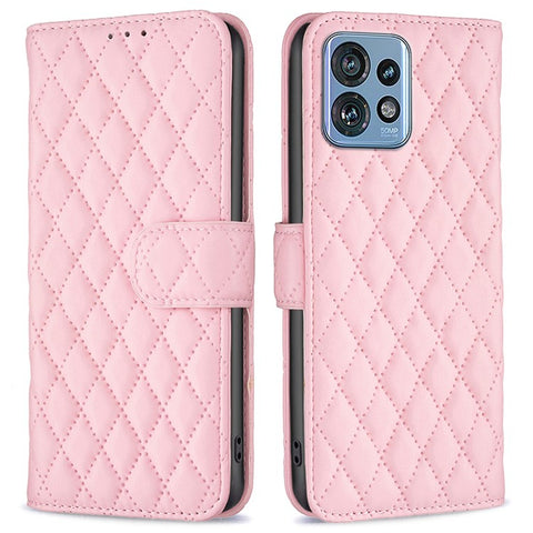 BINFEN COLOR BF Style-14 for Motorola Edge 40 Pro 5G / Moto X40 5G Phone Case Stand PU Leather Wallet Phone Cover
