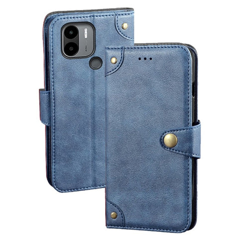 IDEWEI For Xiaomi Poco C51 4G PU Leather Wallet Case Full Protection Phone Cover with Stand