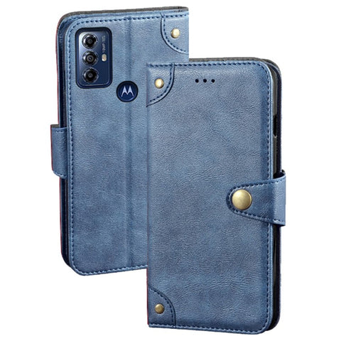 IDEWEI For Motorola Moto G Play (2023) 4G Anti-Dust PU Leather Wallet Case Cell Phone Stand Cover