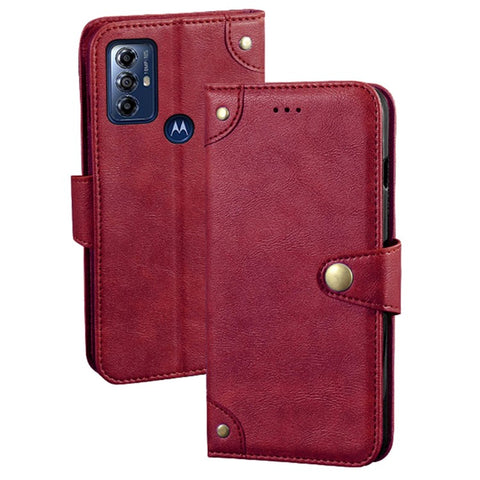 IDEWEI For Motorola Moto G Play (2023) 4G Anti-Dust PU Leather Wallet Case Cell Phone Stand Cover
