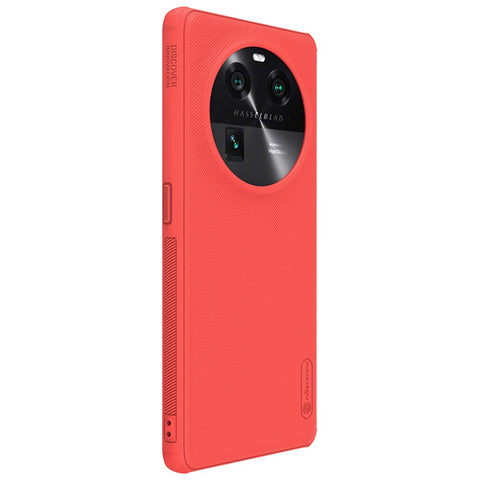 NILLKIN Super Frosted Shield Pro for Oppo Find X6 PC+TPU Phone Case Matte Anti-Drop Cell Phone Cover