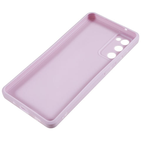 Straight Edge TPU Case for Samsung Galaxy S20 FE 4G / FE 5G / S20 Lite / S20 FE 2022 , Precise Cutout Shockproof Phone Cover