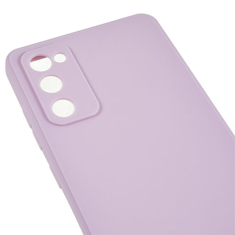 Straight Edge TPU Case for Samsung Galaxy S20 FE 4G / FE 5G / S20 Lite / S20 FE 2022 , Precise Cutout Shockproof Phone Cover
