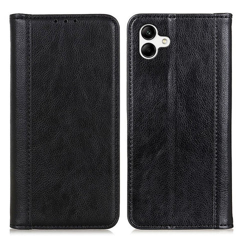 For Samsung Galaxy F14 5G Magnetic Closure Split Leather Phone Cover Wallet Litchi Texture Cell Phone Case