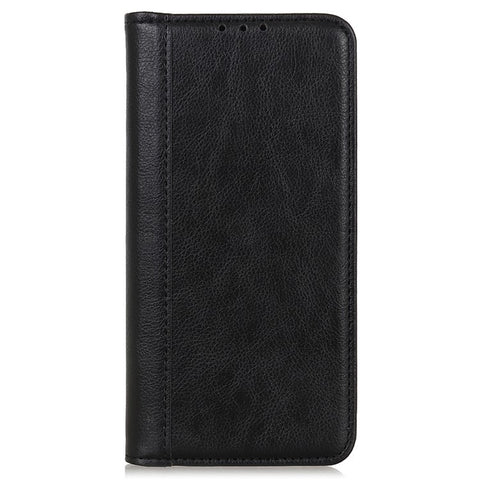 For Samsung Galaxy F14 5G Magnetic Closure Split Leather Phone Cover Wallet Litchi Texture Cell Phone Case