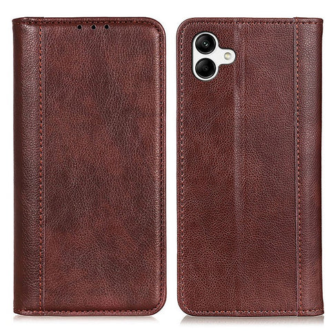 For Samsung Galaxy F14 5G Magnetic Closure Split Leather Phone Cover Wallet Litchi Texture Cell Phone Case
