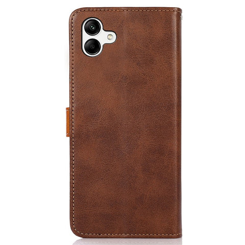 KHAZNEH For Samsung Galaxy F14 5G Leather Wallet Phone Case Cowhide Texture Stand Phone Cover