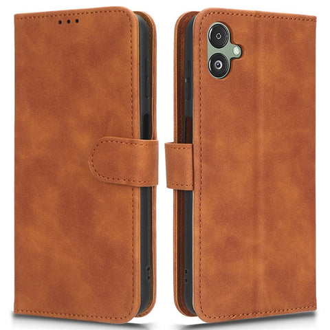 For Samsung Galaxy F14 5G Skin-touch Wallet Phone Case PU Leather Stand Cover