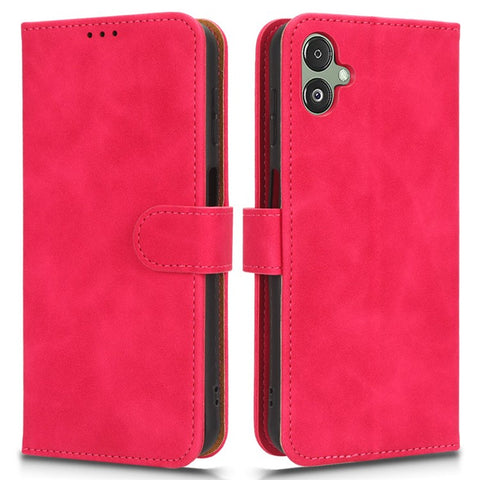 For Samsung Galaxy F14 5G Skin-touch Wallet Phone Case PU Leather Stand Cover