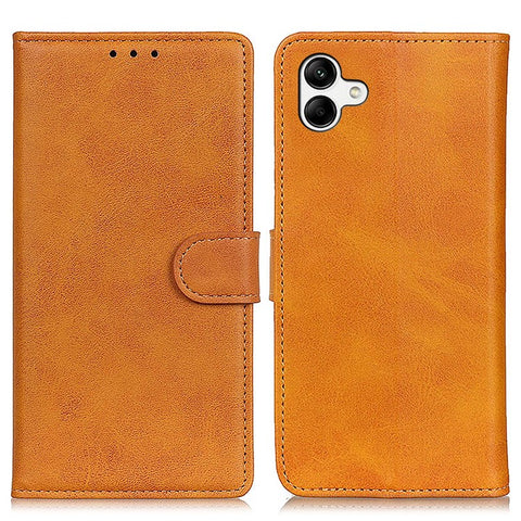 Phone Case for Samsung Galaxy F14 5G PU Leather Cowhide Texture Wallet Stand Flip Shell Cover