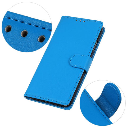 For Samsung Galaxy F14 5G Litchi Texture Stand PU Leather Phone Case Wallet Function Cell Phone Cover