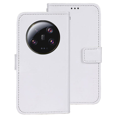 IDEWEI For Xiaomi 13 Ultra Crazy Horse Texture PU Leather Case Stand Wallet Cell Phone Cover