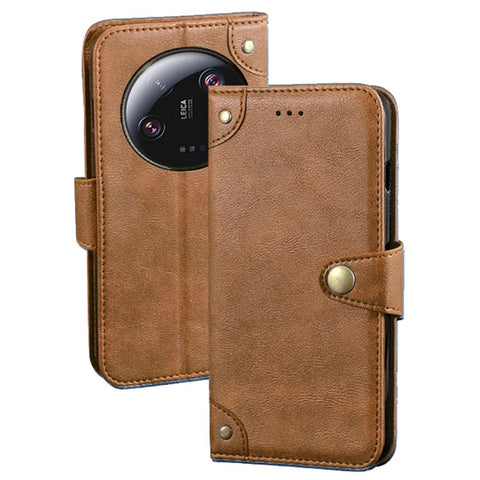 IDEWEI For Xiaomi 13 Ultra PU Leather Smartphone Case Wallet Stand Phone Cover