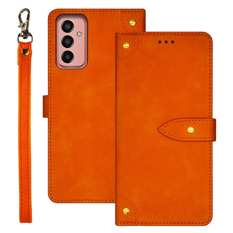IDEWEI For Samsung Galaxy M13 4G Flip Stand Phone Case Scratch Proof Leather Cover with Card Slots