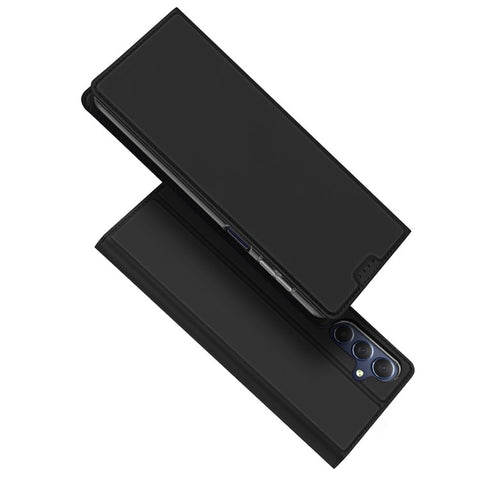DUX DUCIS Skin Pro Series for Samsung Galaxy M54 5G / F54 5G PU Leather Card Slots Case Flip Stand Phone Cover