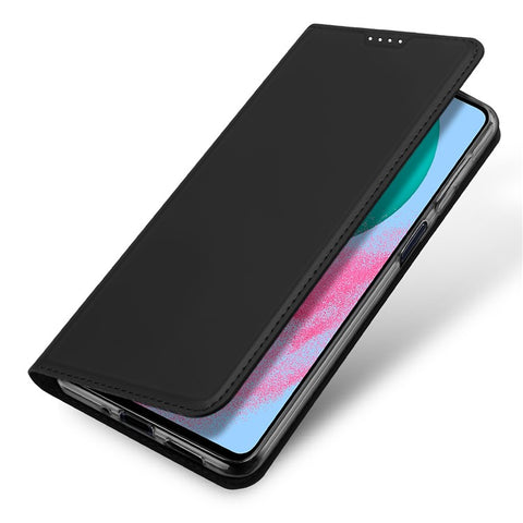 DUX DUCIS Skin Pro Series for Samsung Galaxy M54 5G / F54 5G PU Leather Card Slots Case Flip Stand Phone Cover