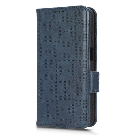 For Samsung Galaxy F14 5G Stand Wallet PU Leather Phone Case Imprinted Triangle Phone Cover