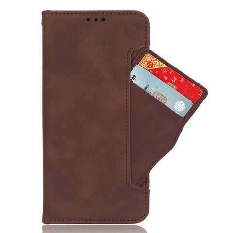 For Samsung Galaxy F14 5G Phone Case Wallet Stand Multiple Card Slots PU Leather Phone Cover