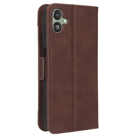 For Samsung Galaxy F14 5G Phone Case Wallet Stand Multiple Card Slots PU Leather Phone Cover