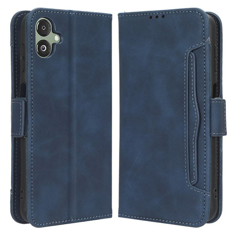 For Samsung Galaxy F14 5G Phone Case Wallet Stand Multiple Card Slots PU Leather Phone Cover
