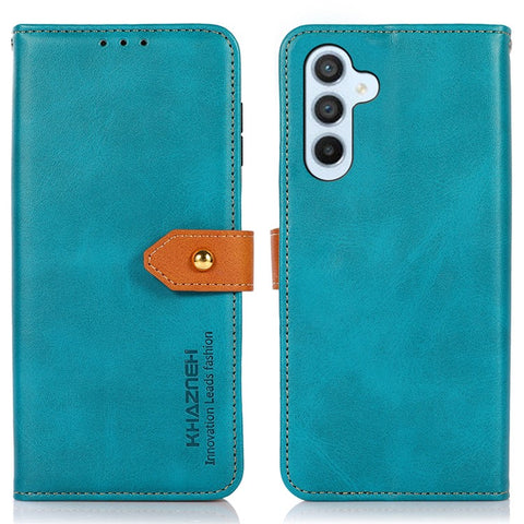 KHAZNEH For Samsung Galaxy M54 5G / F54 5G Cowhide Texture Leather Wallet Phone Case Stand Phone Cover
