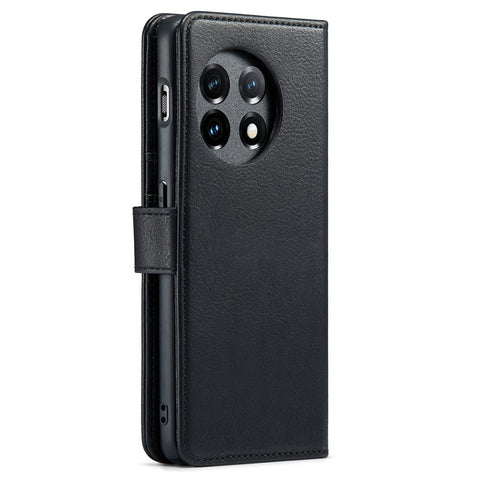 DG.MING For OnePlus 11 5G Detachable Magnetic Anti-drop Case Split Leather Wallet Stand Phone Cover