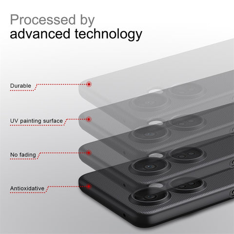 NILLKIN Frosted Shield for OnePlus Nord CE 3 Lite 5G / Nord N30 5G Matte Shockproof Back Cover PC Phone Case