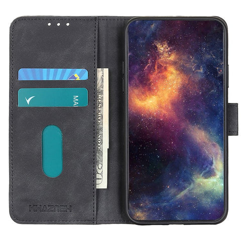 KHAZNEH For Samsung Galaxy M54 5G / F54 5G PU Leather Stand Phone Cover Wallet Retro Phone Case