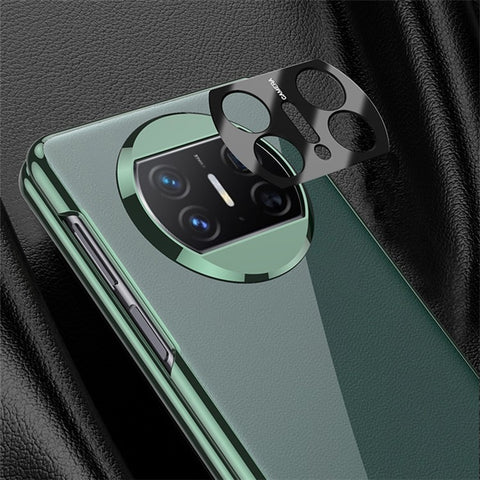 GKK For Huawei Mate X3 5G Electroplating PC Phone Case Precise Cutout Anti-Scratch Cover with Tempered Glass Film