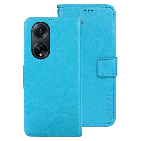 IDEWEI For Oppo A98 5G Crazy Horse Texture Wallet PU Leather Stand Case Phone Cover