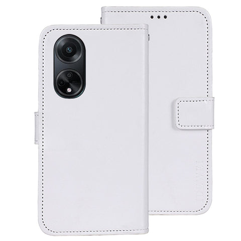IDEWEI For Oppo A98 5G Crazy Horse Texture Wallet PU Leather Stand Case Phone Cover