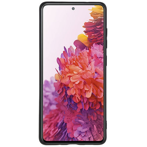 For Samsung Galaxy S20 Lite / S20 FE / S20 FE 5G / S20 FE 2022 Fiber Lining Rubberized TPU Cover Phone Case