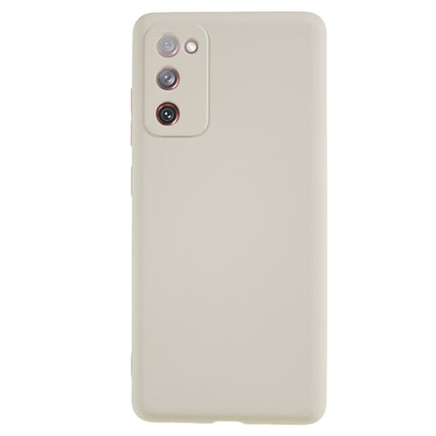 For Samsung Galaxy S20 Lite / S20 FE / S20 FE 5G / S20 FE 2022 Fiber Lining Rubberized TPU Cover Phone Case