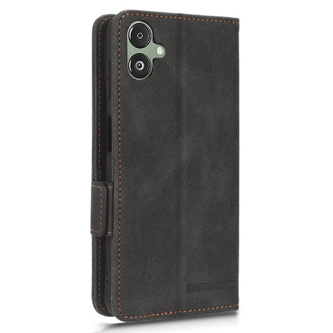For Samsung Galaxy F14 5G Fall Proof Phone Case Hardware Decor PU Leather Wallet Stand Cover