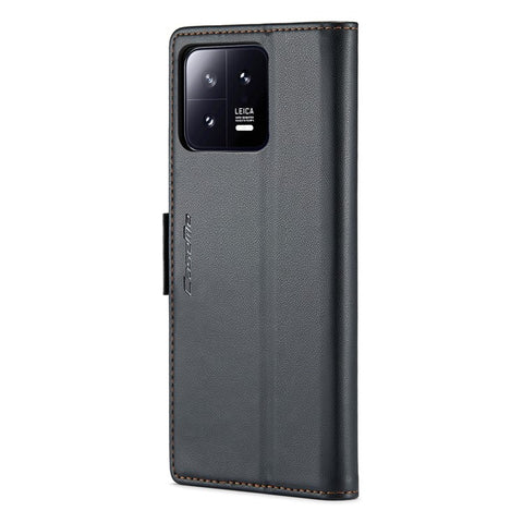 For Xiaomi 13 Leather Case CASEME 023 RFID Blocking 3 Card Slot Mobile Cover