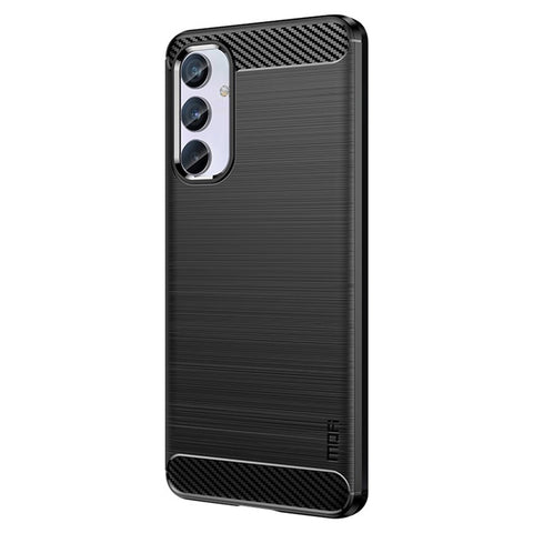 MOFI JK TPU Series-1 for Samsung Galaxy M54 5G / F54 5G Flexible TPU Cover Carbon Fiber Brushed Phone Shell
