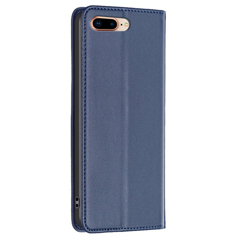 BINFEN COLOR BF18 For iPhone 8 Plus / 7 Plus / 6 Plus / 6s Plus Leather Cover Card Slot Stand Phone Case