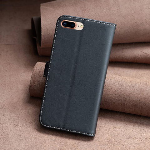 BINFEN COLOR BF17 Leather Wallet Case for iPhone 6 Plus / 6s Plus / 7 Plus / 8 Plus 5.5 inch , Stand Magnetic Flip Phone Cover