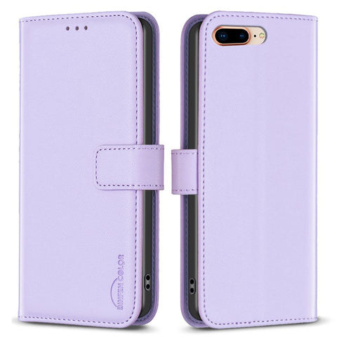BINFEN COLOR BF17 Leather Wallet Case for iPhone 6 Plus / 6s Plus / 7 Plus / 8 Plus 5.5 inch , Stand Magnetic Flip Phone Cover