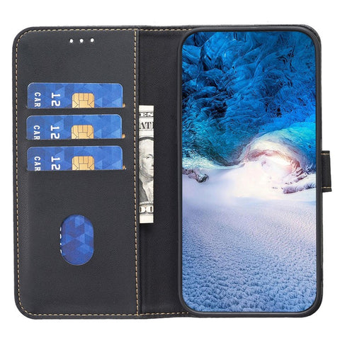 BINFEN COLOR BF17 Wallet Leather Phone Cover For Motorola Moto G73 5G Magnetic Closure Phone Stand Case