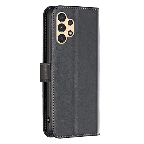 Leather Case for Samsung Galaxy A23 5G (Global Version) / A23 4G / M23 5G / F23 5G / M13 4G BINFEN COLOR BF17 Wallet Stand Phone Cover
